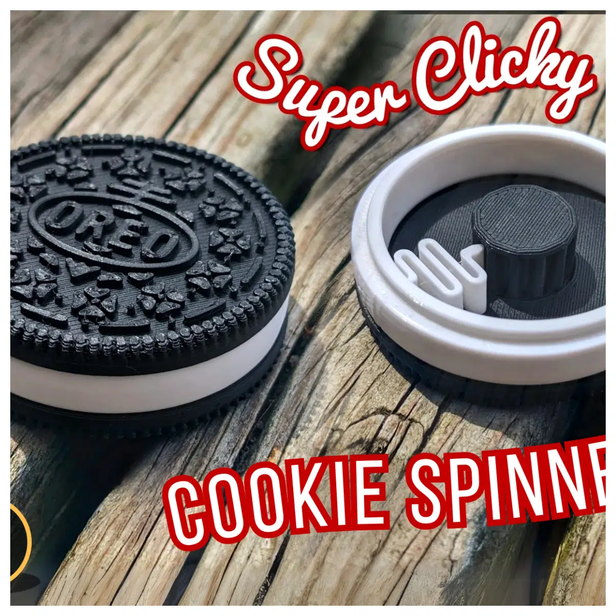 Kakaka Biscuit Spinner Educational Toy Kids Fun Baby Training Multi Function Rotating Toy Learning Tool