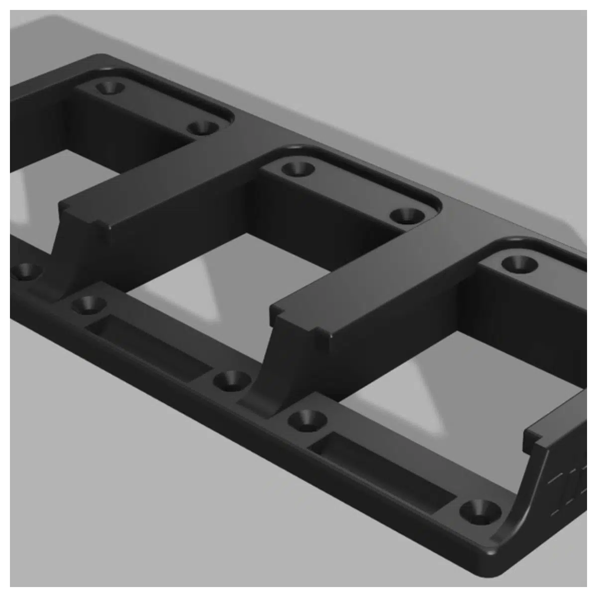 Mitoma 18V Battery Wall Mount Holder 3 Battery Storage Rack Battery Support System Charger Accessories