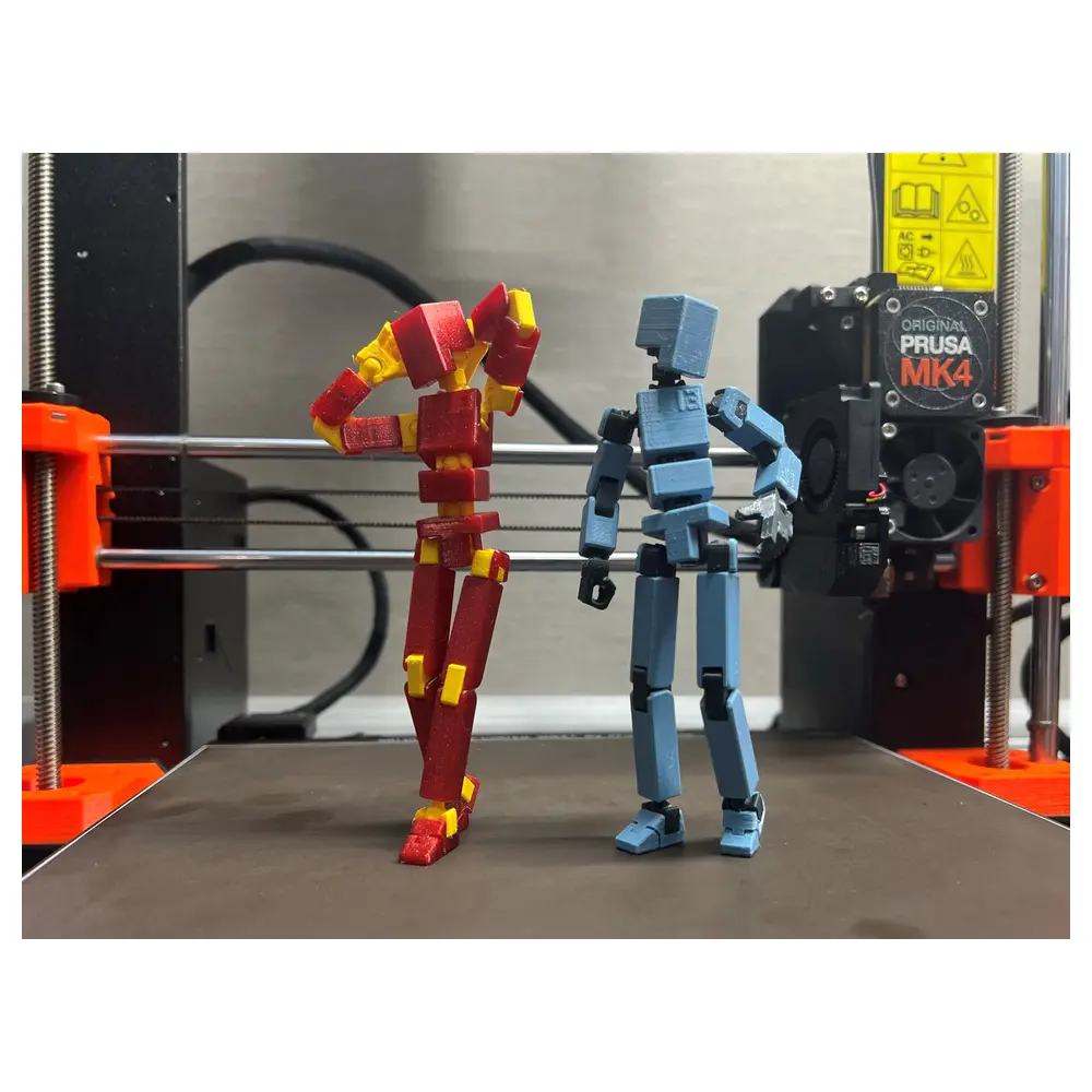 Jointed Figure Assembly Tutorial Build 3D Skeleton Model Joints Bones DIY Figures Spare Parts