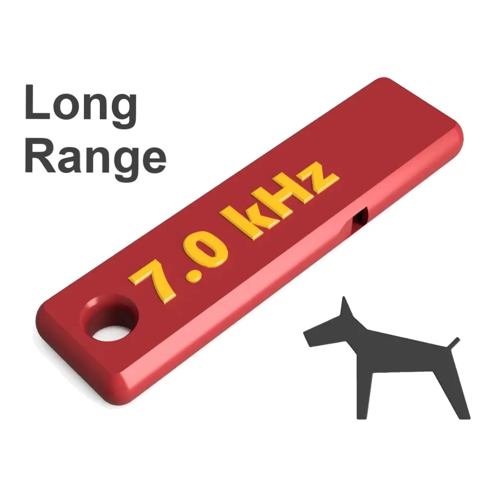 7kHz Dog Whistle Alert Beacon Electronic Whistle Emergency Signal Training Tool Outdoor Safety