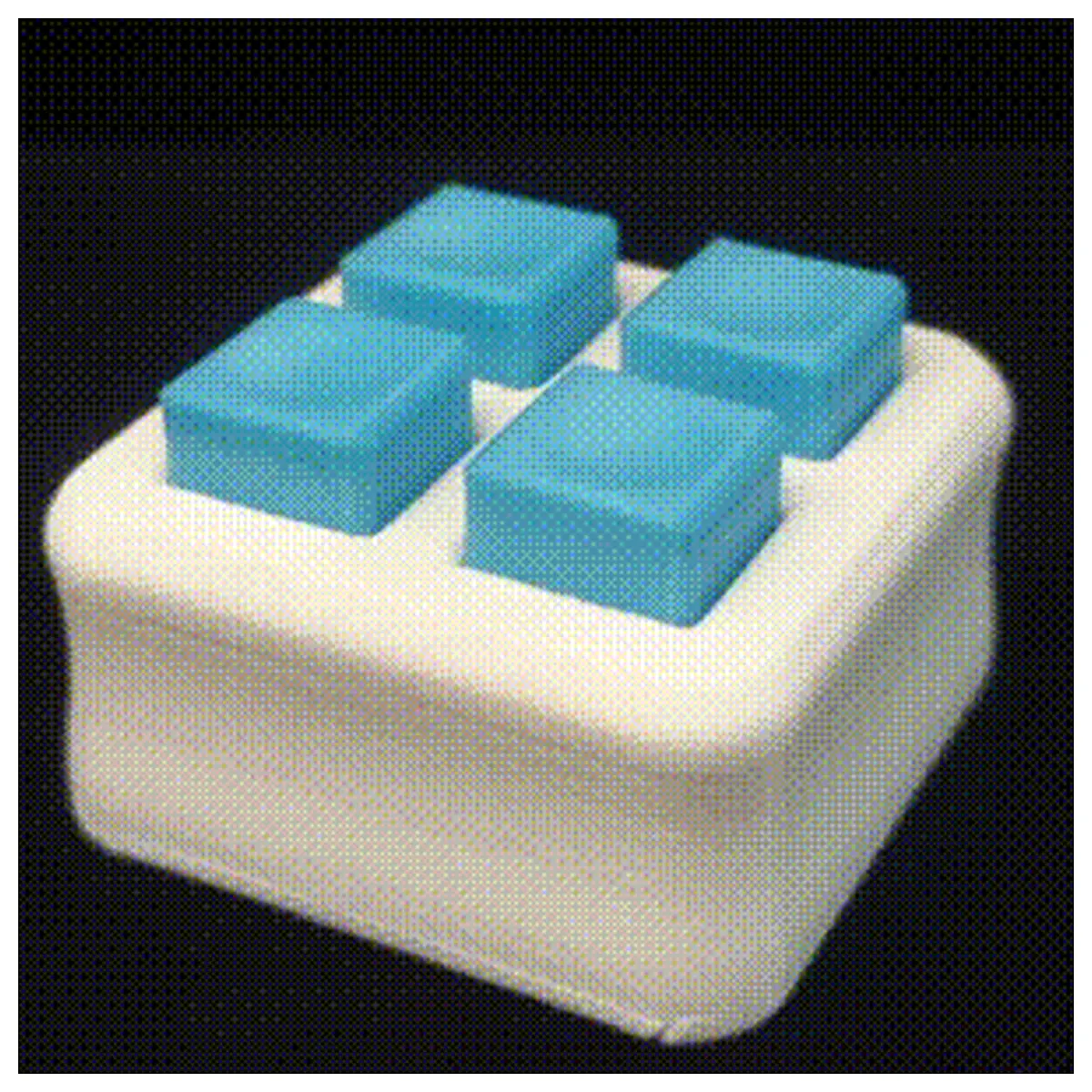 Four Button Finger Toy Finger Dexterity Training Hand Wrist Exercise Brain Teaser Puzzle Game