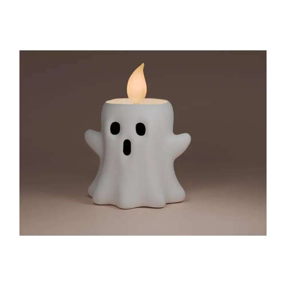 Cursed Candle Holder Halloween Ghost Tea Set Ghost Lantern Decor Halloween Spirit Decoration Festival Accessory