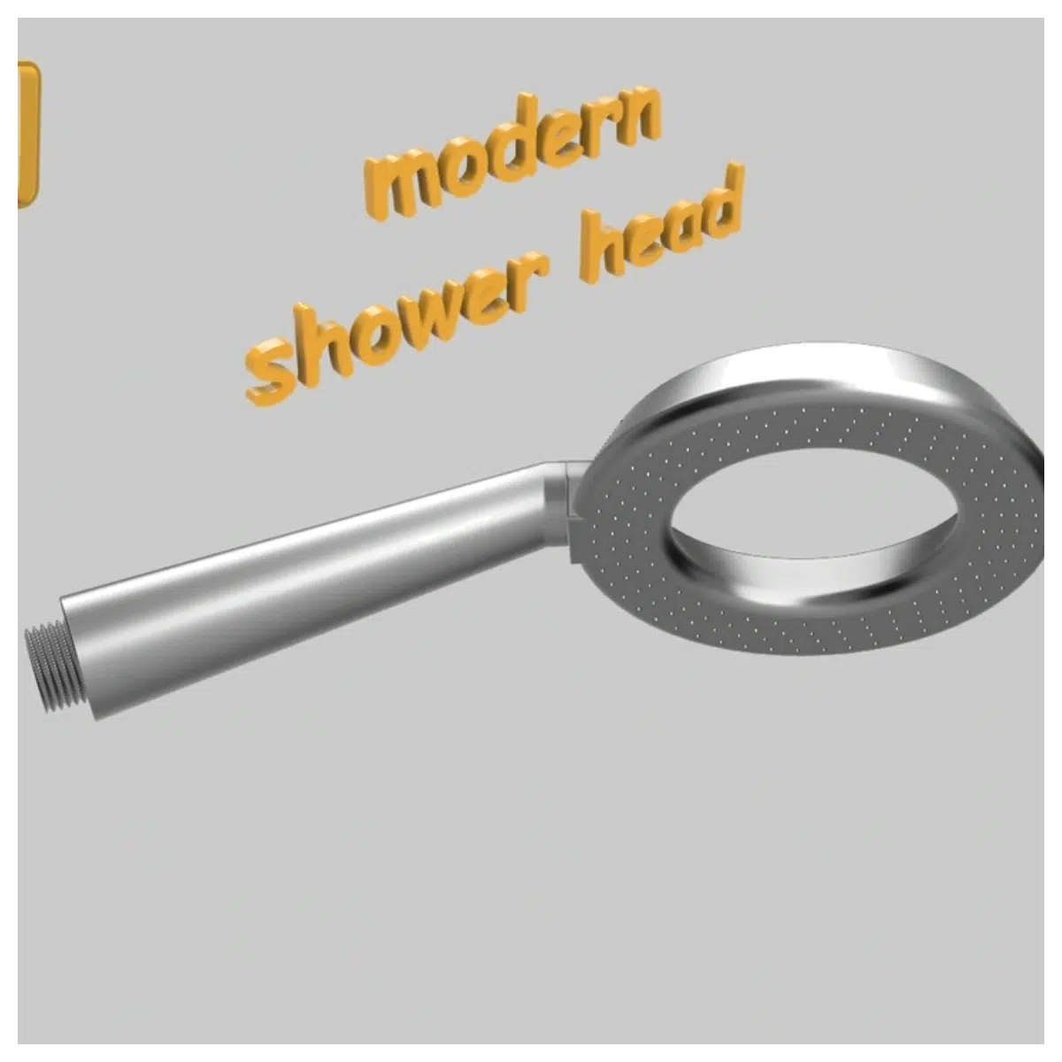 Modern Shower Head Design Shower Head Parts Universal Shower Head Accessories Repair Shower Heads Installation