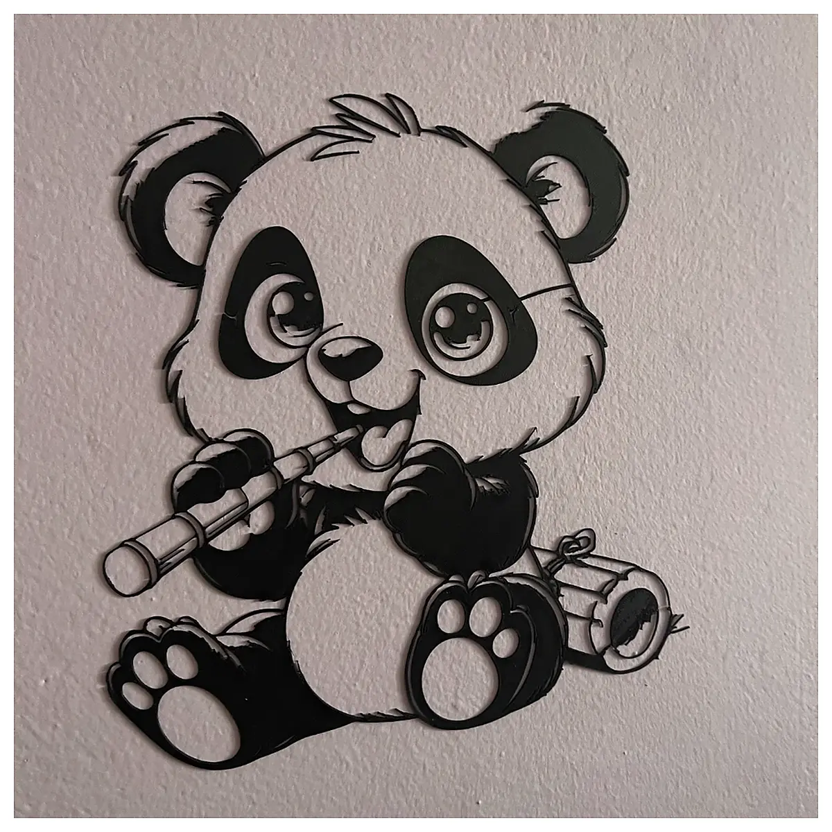 Wall Decor Panda Art Hanging Decoration Wall Stickers Interior Design