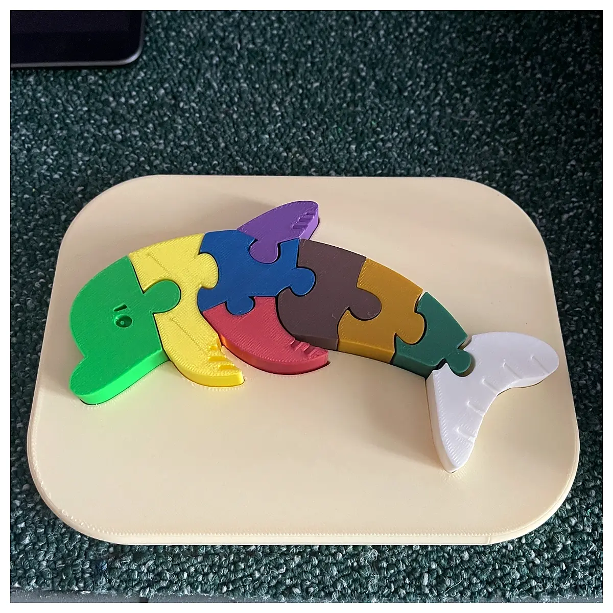 Children s Puzzle Dolphin Educational Toys Learning Puzzle Games Suitable for Babies Fun Puzzles