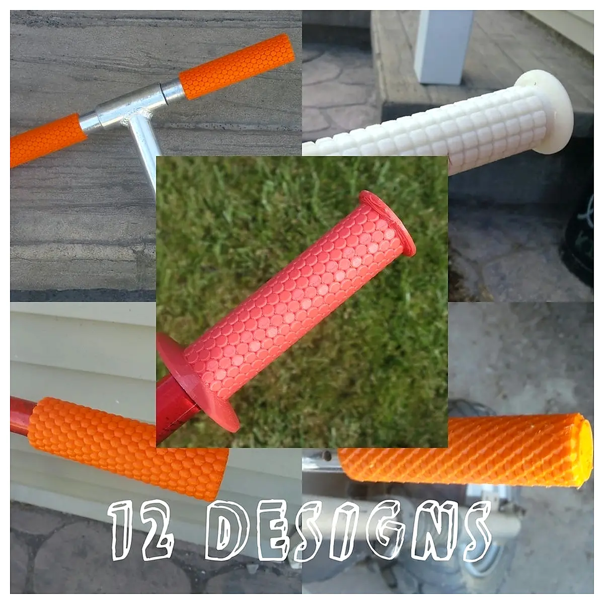 Bike Handlebar Grips 12 Designs Grip Comfort Durable Cycling Accessories Riding Gloves