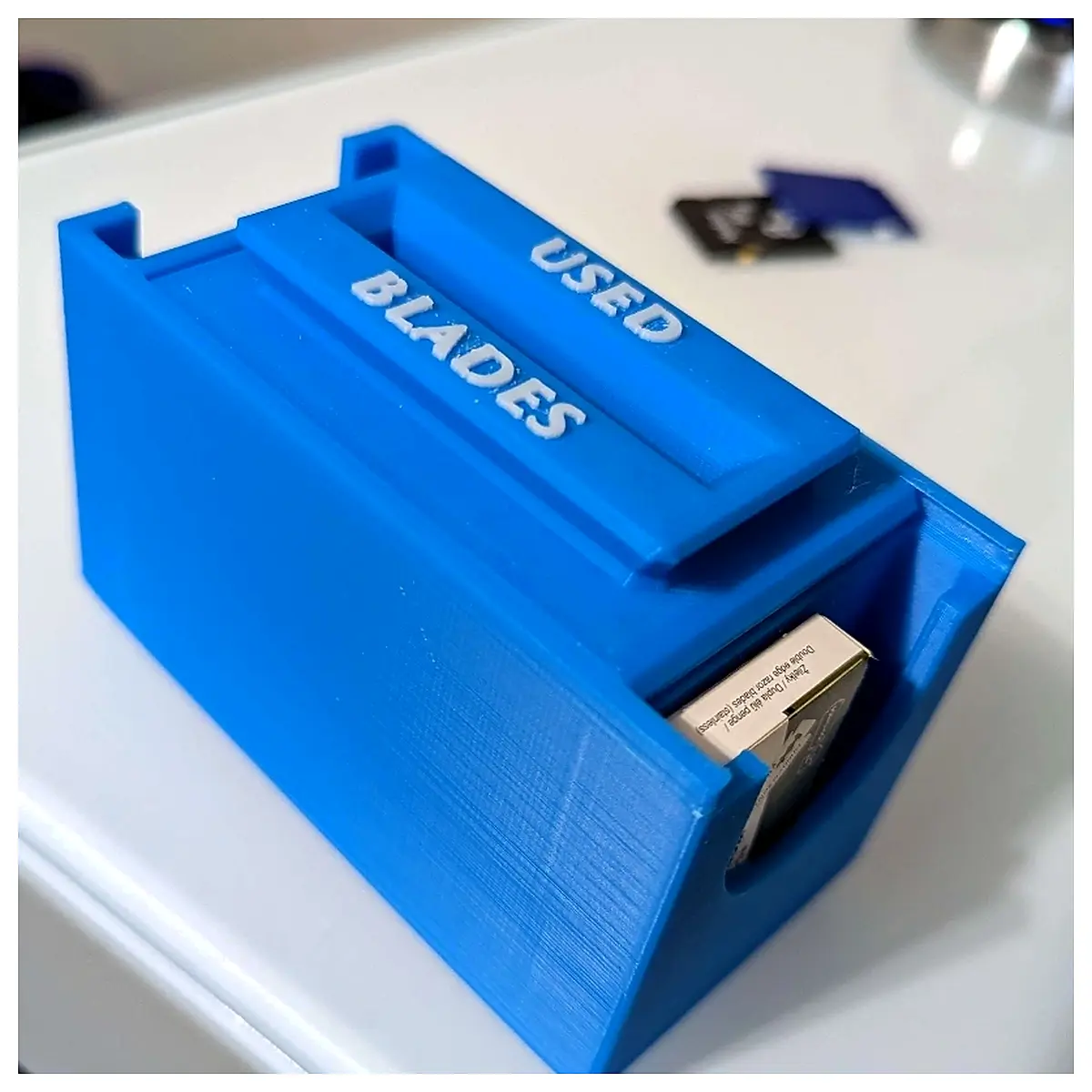Shaving Empty Box Recycling Recycle Packaging Eco Friendly Waste Disposal