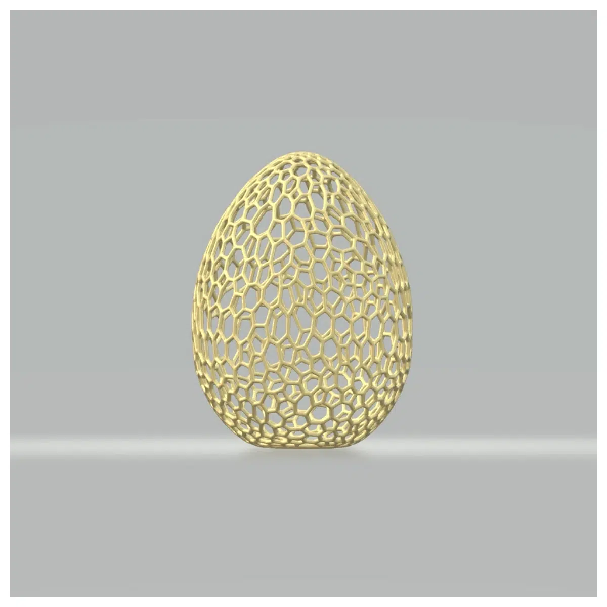 Resurrection Easter Egg Voronoi Decoration Holiday Gift Art Piece Christmas Ornament Creative Home Decor