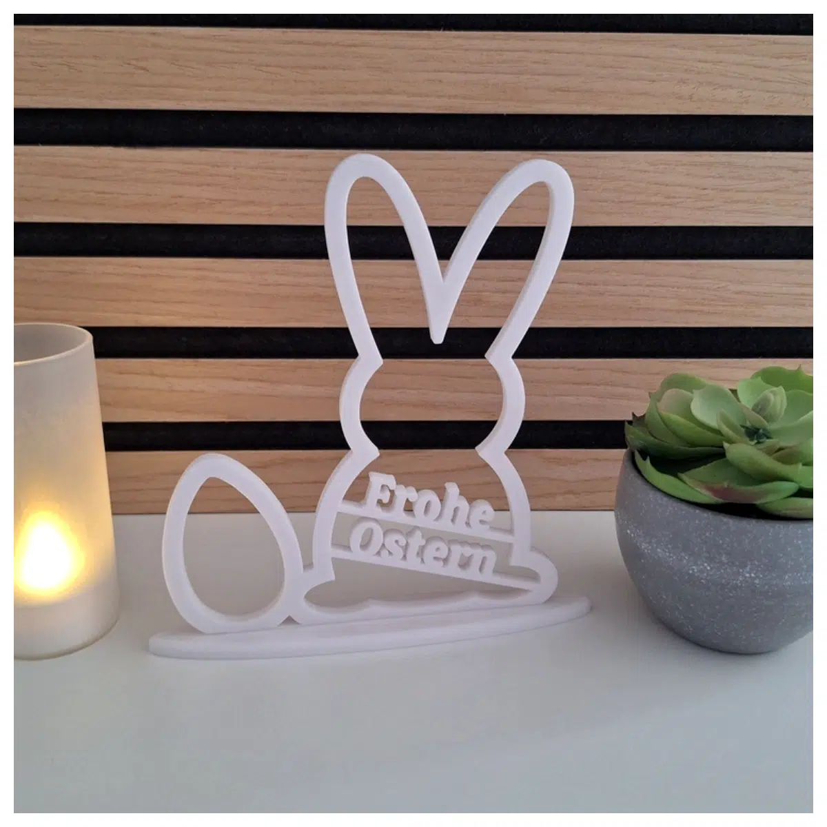 Easter Bunny Figurine Egg Stand Decor Easter Decoration Easter Gift Holiday Decor Easter Rabbit Toy
