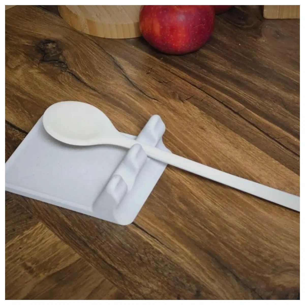 Round Soup Spoon Rack Kitchen Shelf Soup Holder Organizer Kitchenware Dining Display