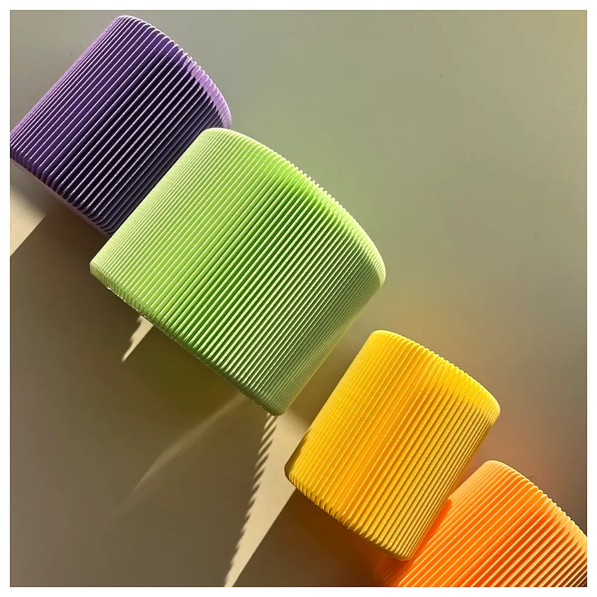 Ribbed Planter Pots Planting Container Flower Pot Succulent Planters Decorative Plant Pots Succulent Containers