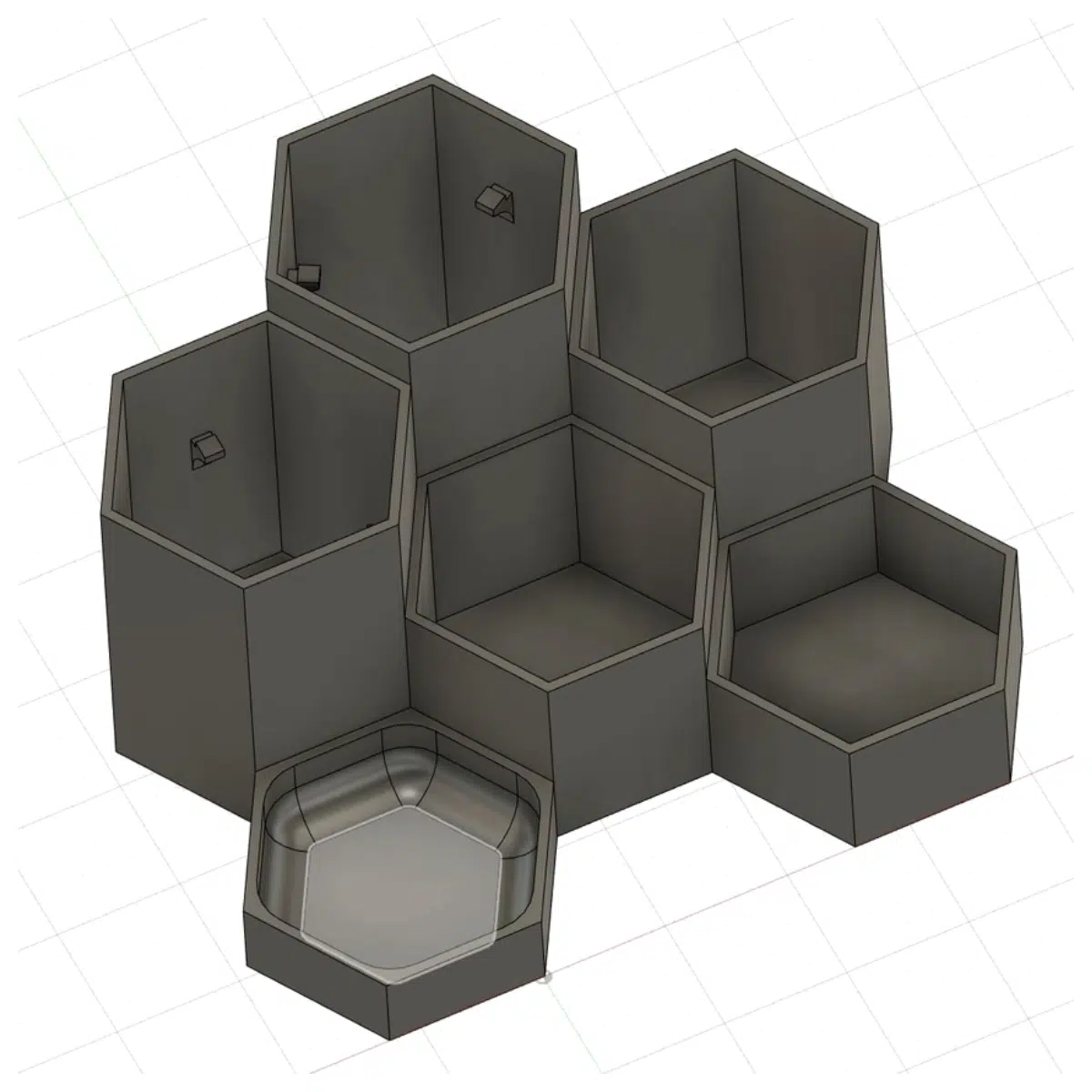Hexagon Organizer Geometric Shape Sorter Building Block Toy Educational Puzzle for Kids