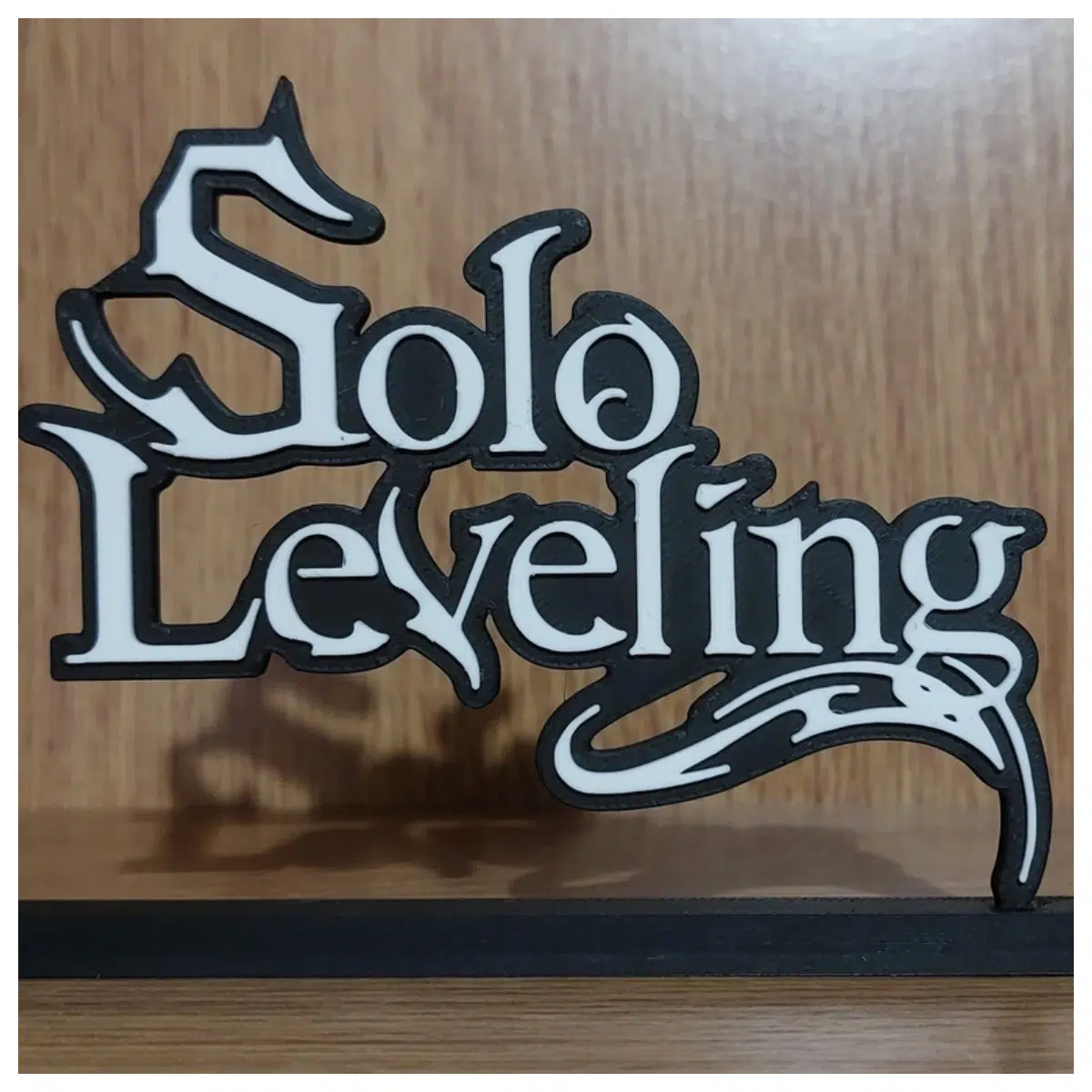 Solo Wanderer Badge Stand Display Case Memorial Figure Baseholder Desktop Decoration Accessory
