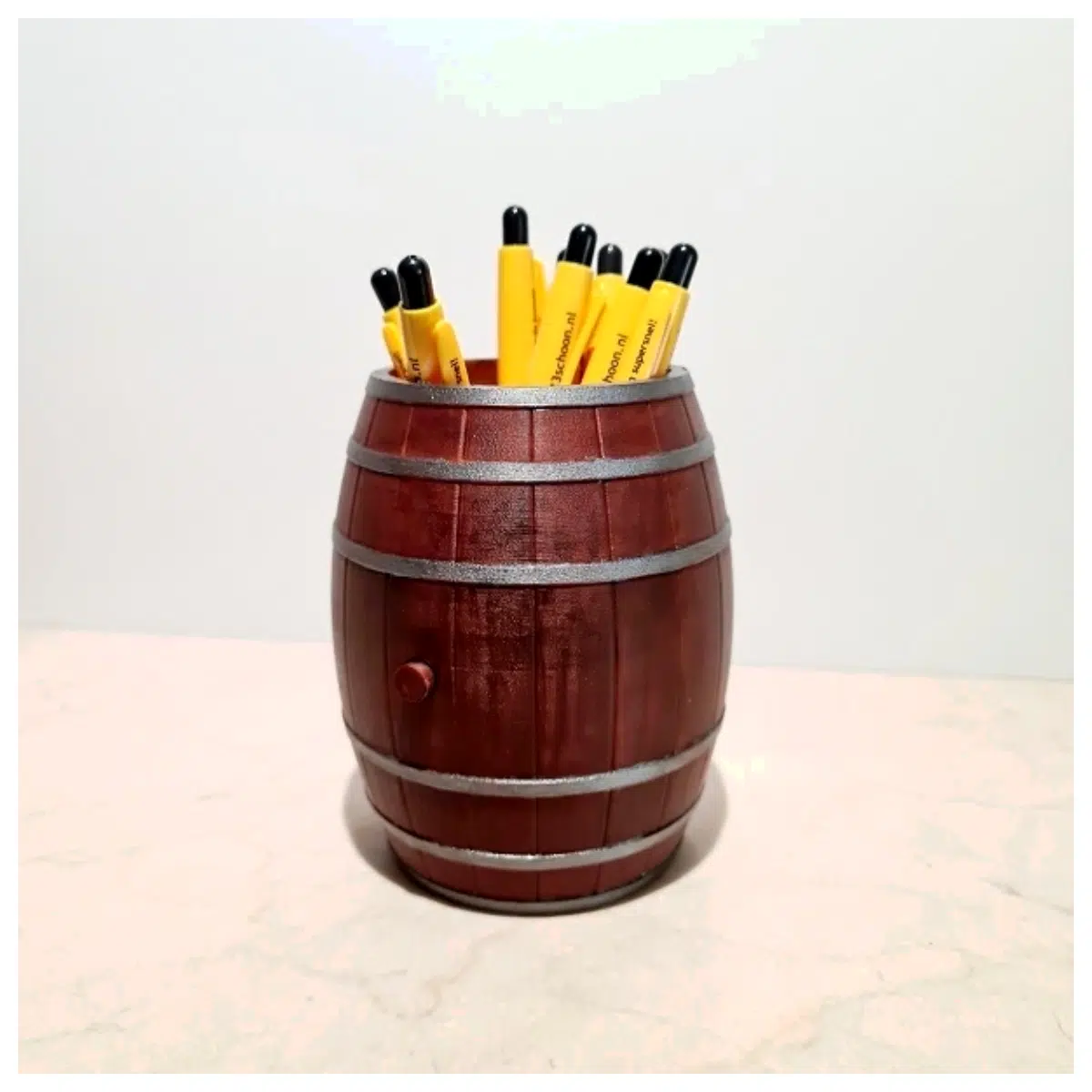 Cylindrical Pen Holder Tube Shape Pen Case Pencil Holder Office Stationery Accessories Pen Organizer Pen Tube Holder