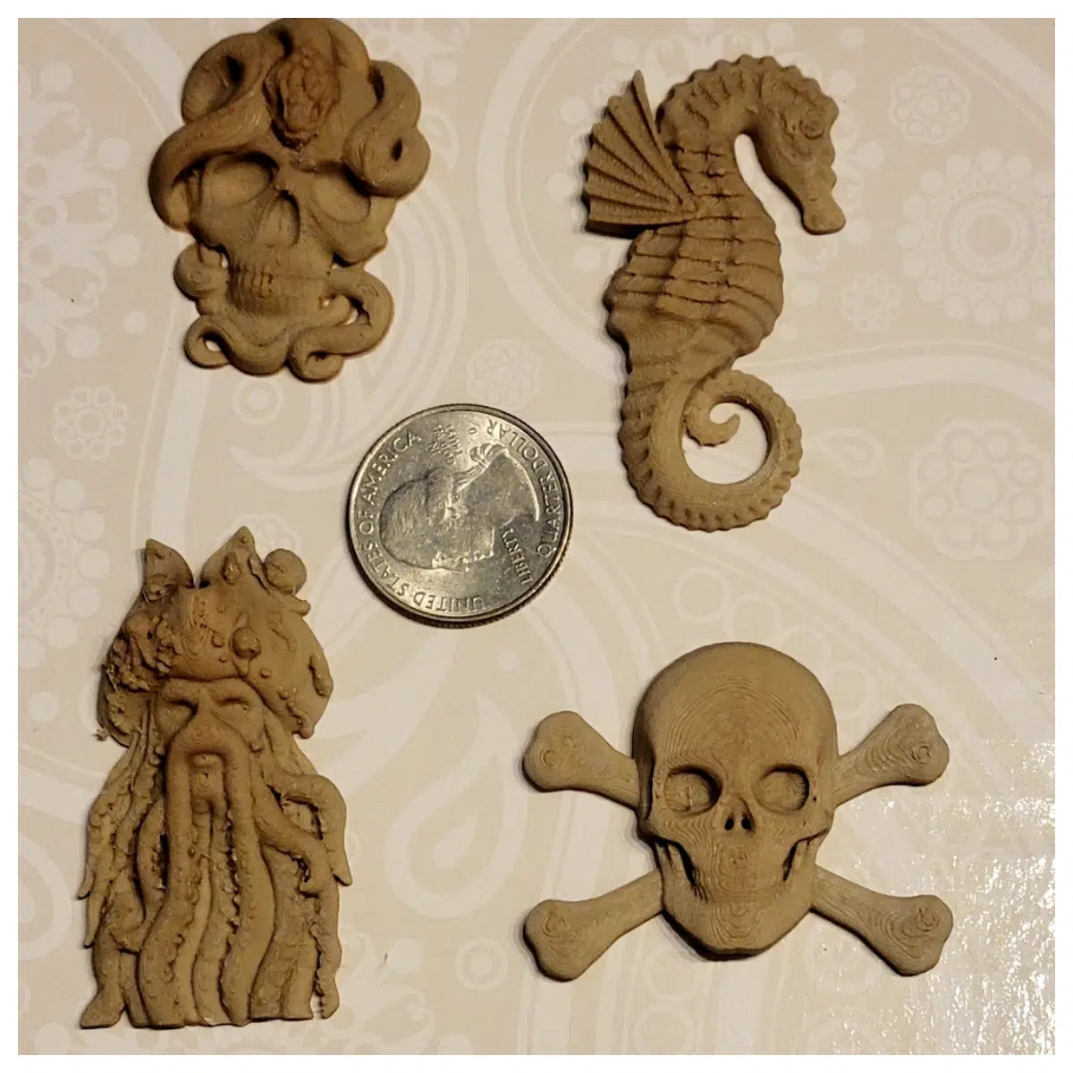 Pirate Buttons Pins Costume Accessories Cosplay Props Halloween Decoration Pirate Hat Embellishments Novelty Gift Decorative Elements