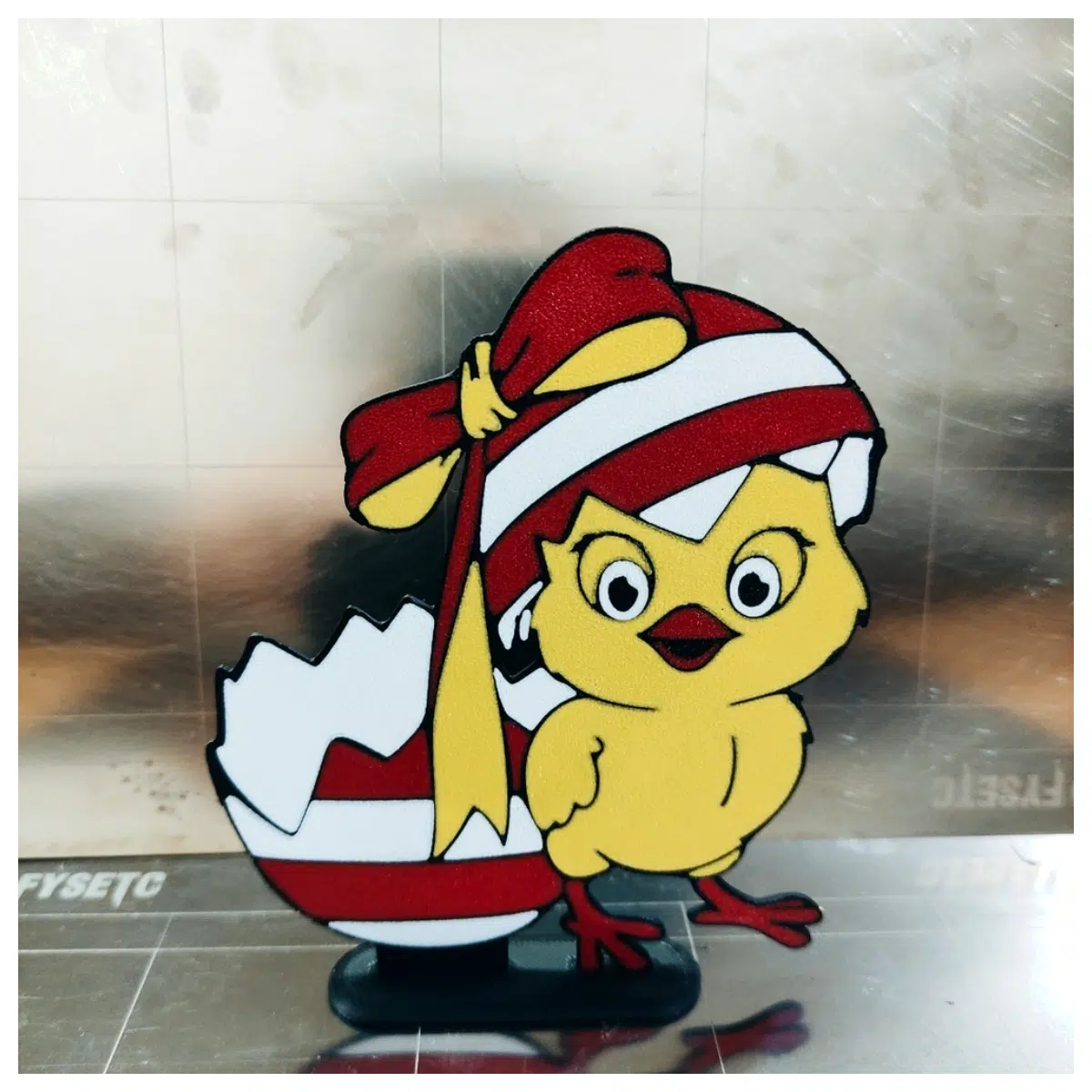 Easter Bunny Toy Realistic Chicken Decoration Festive Gift Figure Role Play