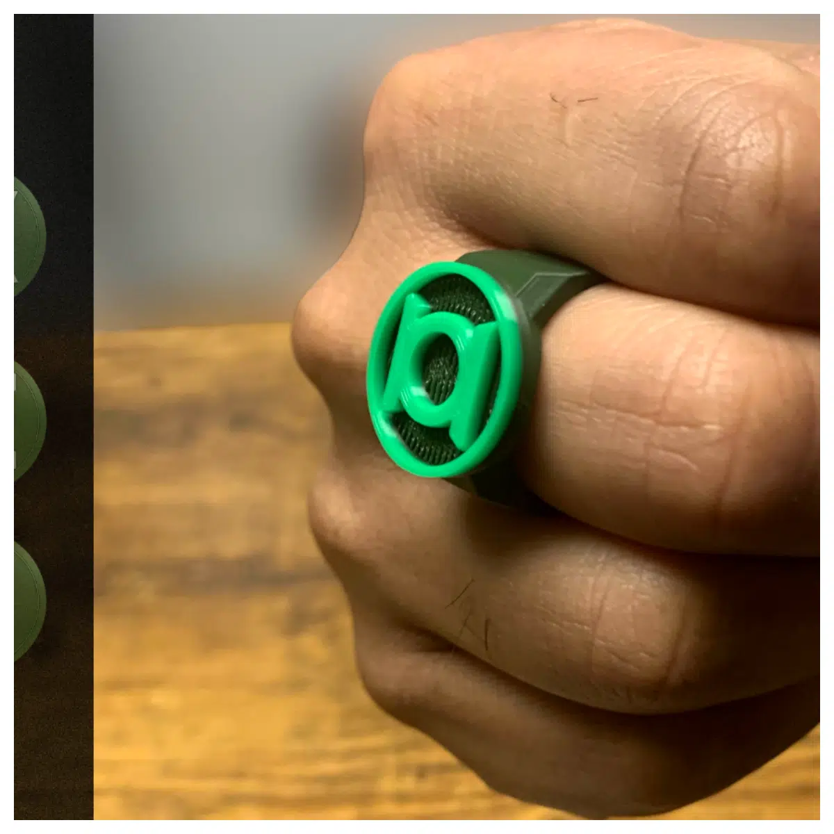 Green Hero Energy Ring Version 3 Energy Boost Workout Support Health Vitality Fitness Accessories Sport Gear