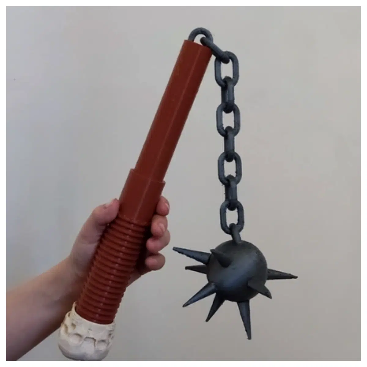 Foldable Morning Star Wolf Fang Stick Exercise Fitness Impact Training Morning Workout Durable Impact Baton
