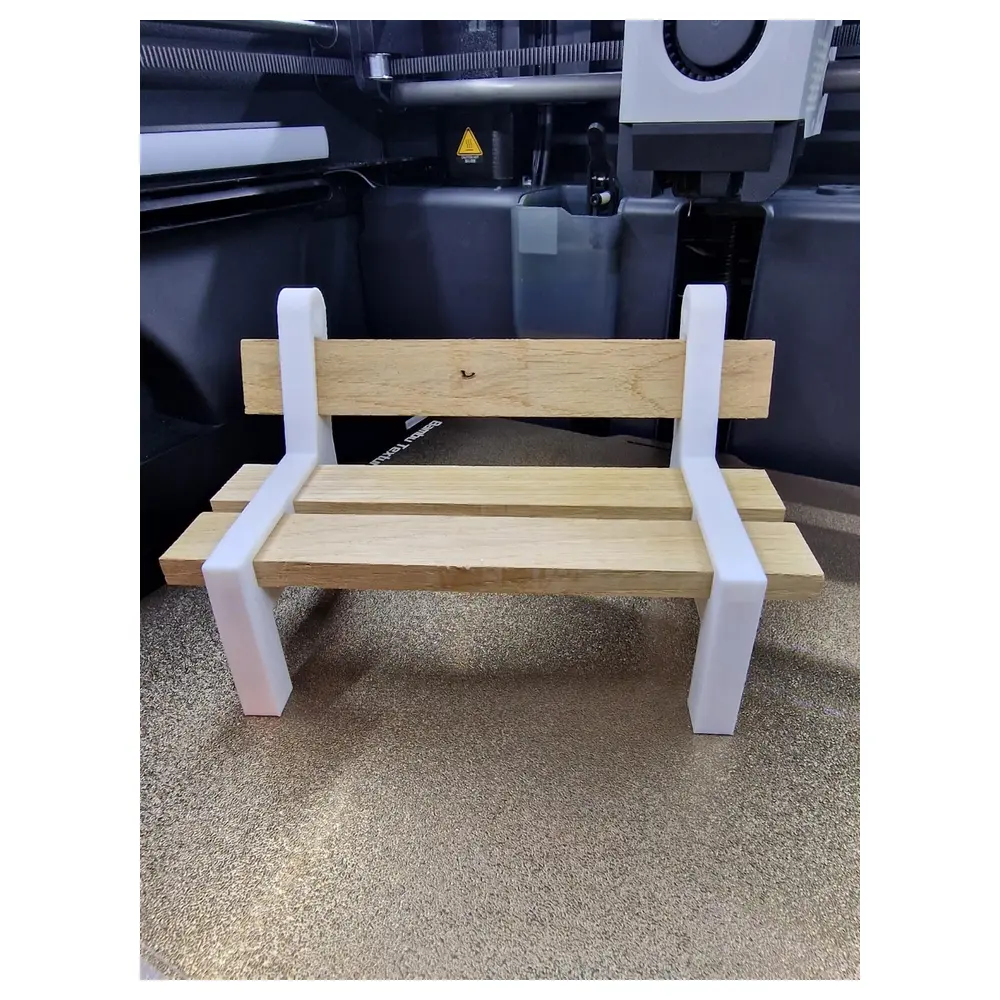 Kids Block Bench Double Seat Park Bench Outdoor Seating Leisure Bench Toy Bench