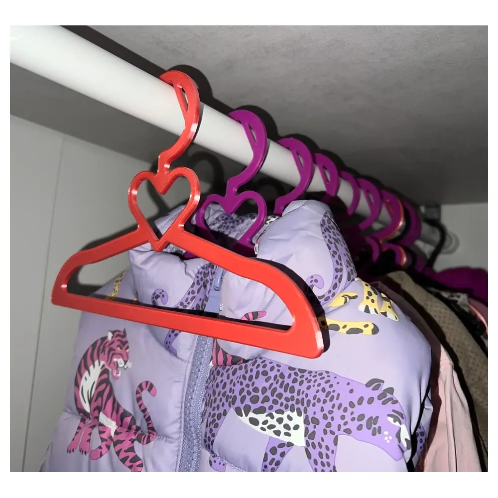 Shaped Clothes Hanger Decorative Hanging Display Rack Closet Organizer Romantic Elegant Support