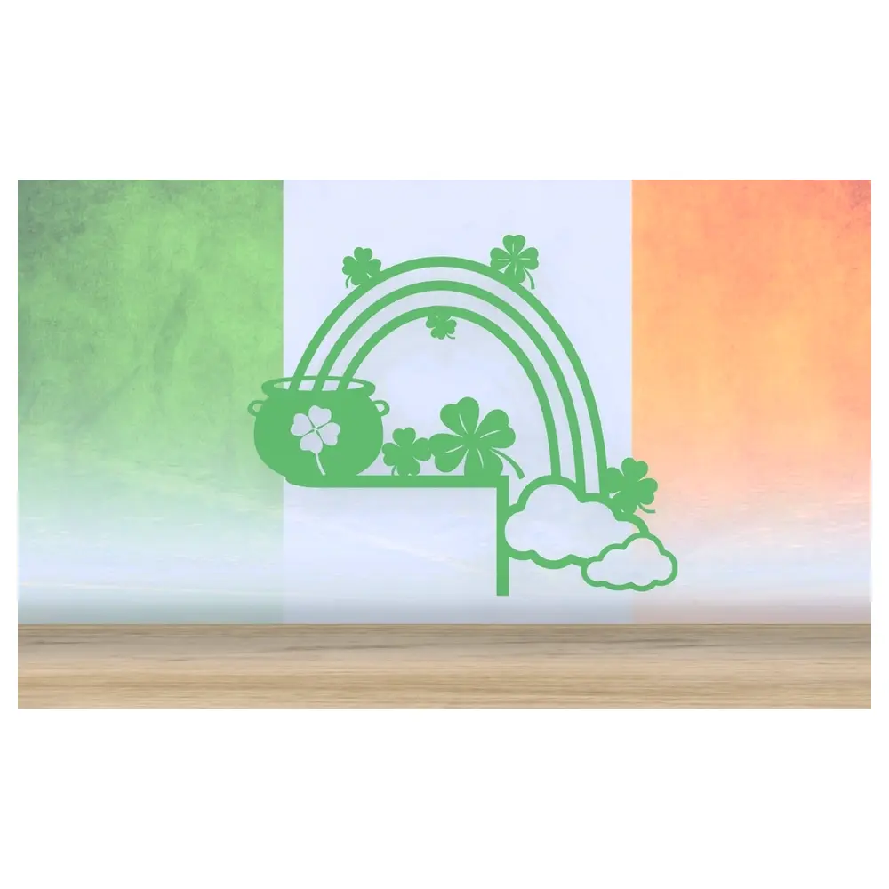St Patrick s Day Rainbow Decor Corner Lucky Decorations Party Supplies Festival Decorations Party Accessories