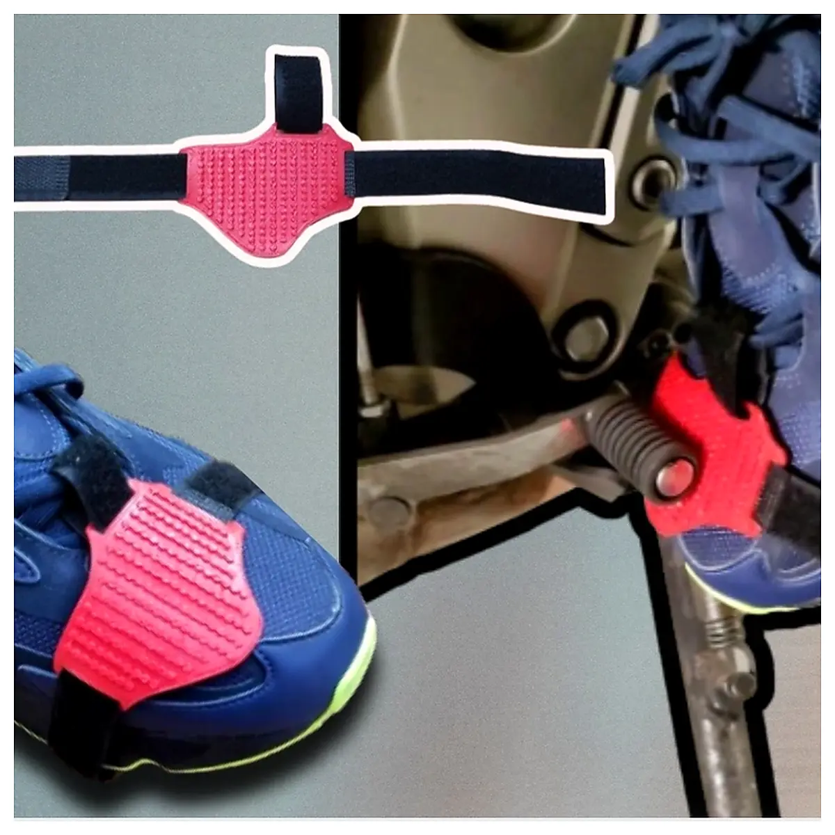 Motorcycle Shoe Covers Protection Riding Shoes Skidproof Enhance Height Anti Abrasion Motorcycle Accessories