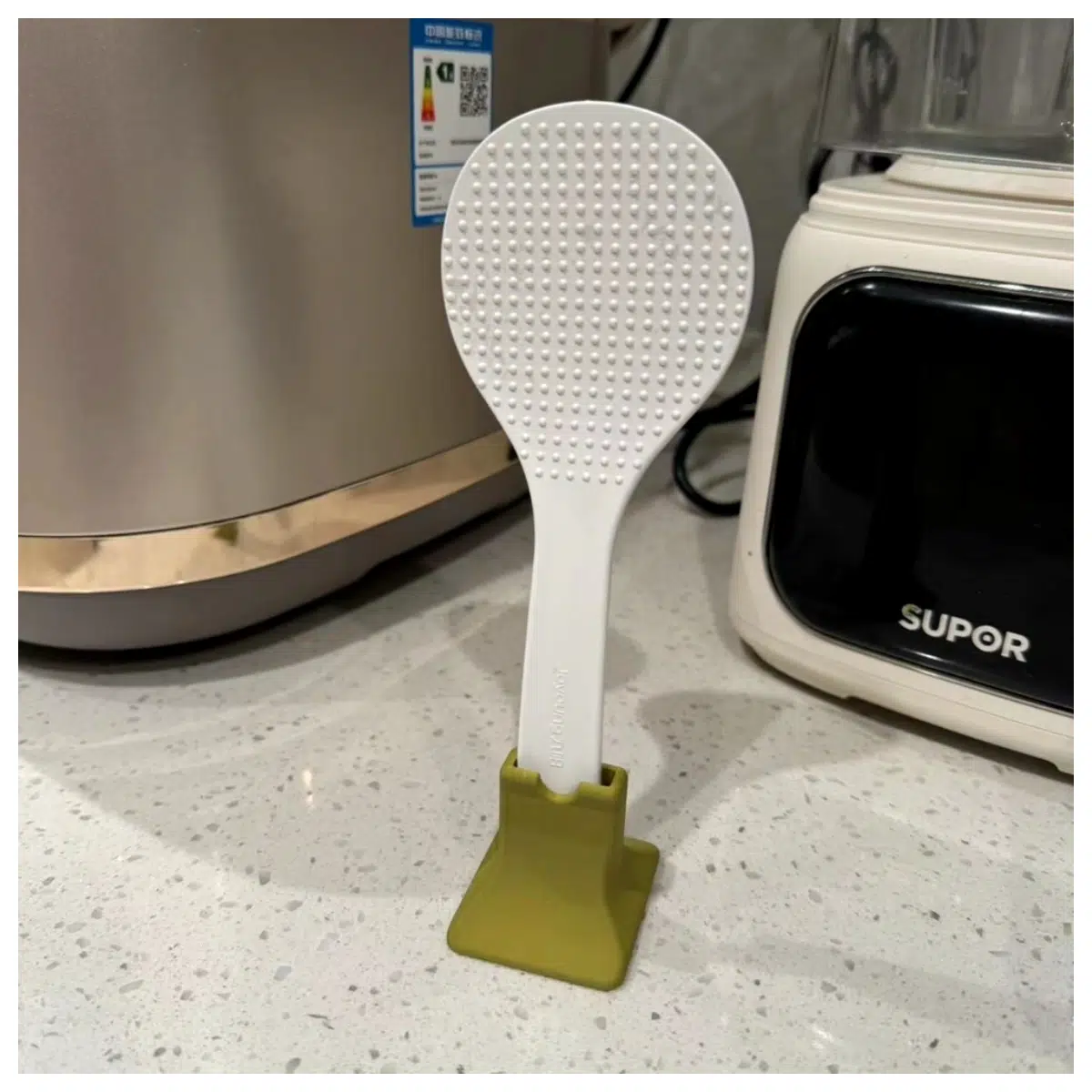 Rice Spoon Base Replacement Spoon Holder Kitchen Utensil Accessory Rice Spoon Support Base Replacement Parts