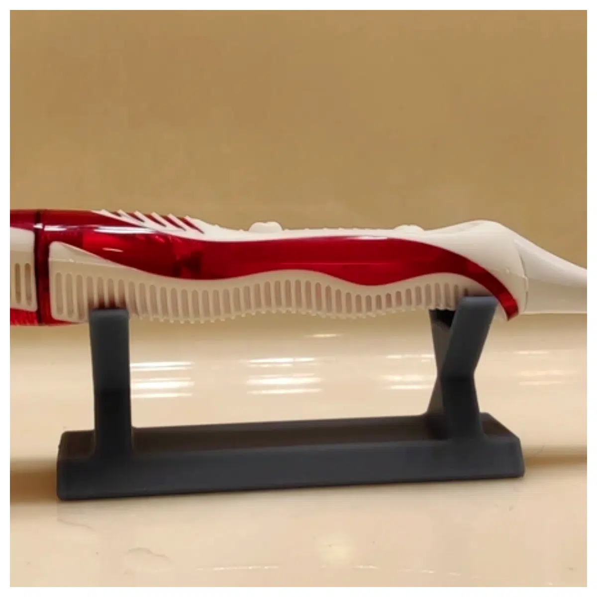 Horizontal Toothbrush Holder Bathroom Shelf Toothbrush Organizer Wall Mounted Toothbrush Stand Bathroom Accessories Toothbrush Support