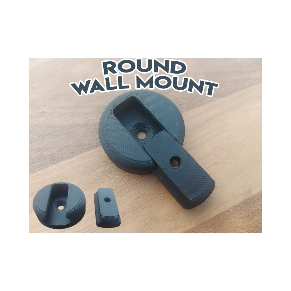 Round Wall Mounting Wall Decor Hanging Wall Fixture Home Decor Repair Parts Installation Accessories