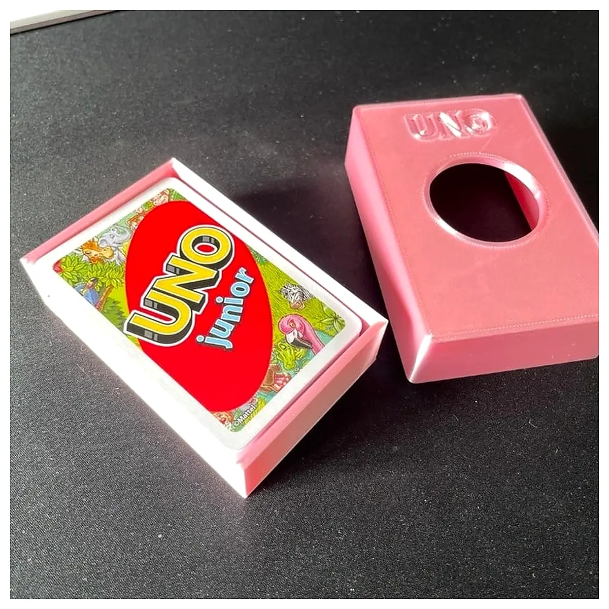 Card Game Storage Box Universal Deck Box Protector with Lid Game Accessory Organizer Card Sleeves Storage