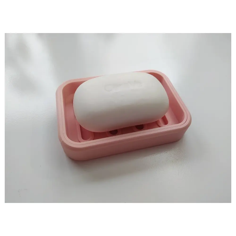 Soap Dish Holder Bathroom Shelves Kitchen Organizer Soap Tray Storage Shelf Multi functional Practical Soap Case Stand