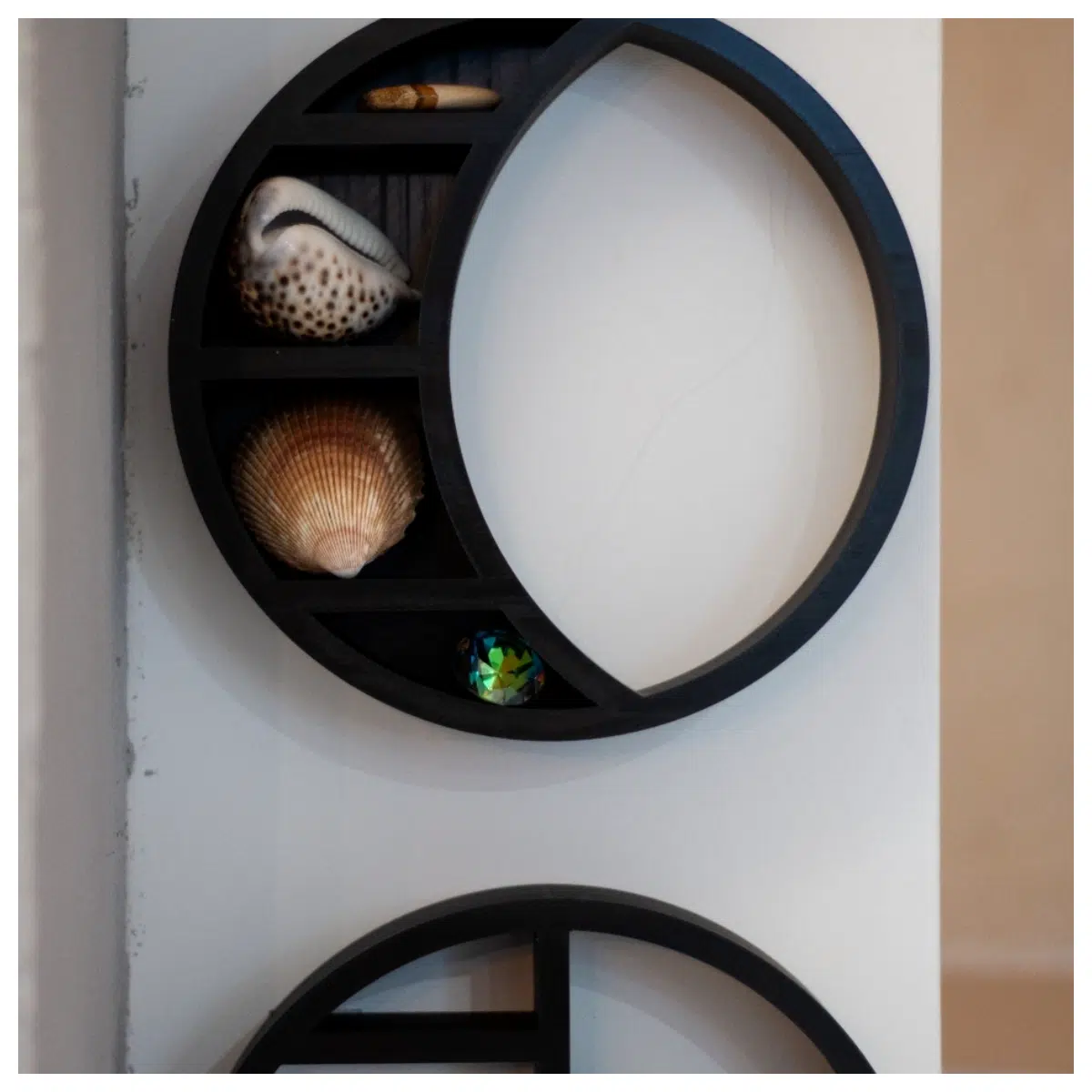 Lunar Phase Wall Shelves Series Decor Wall Moon Decor Bedroom Living Room Hanging Ornament Modern Minimalist