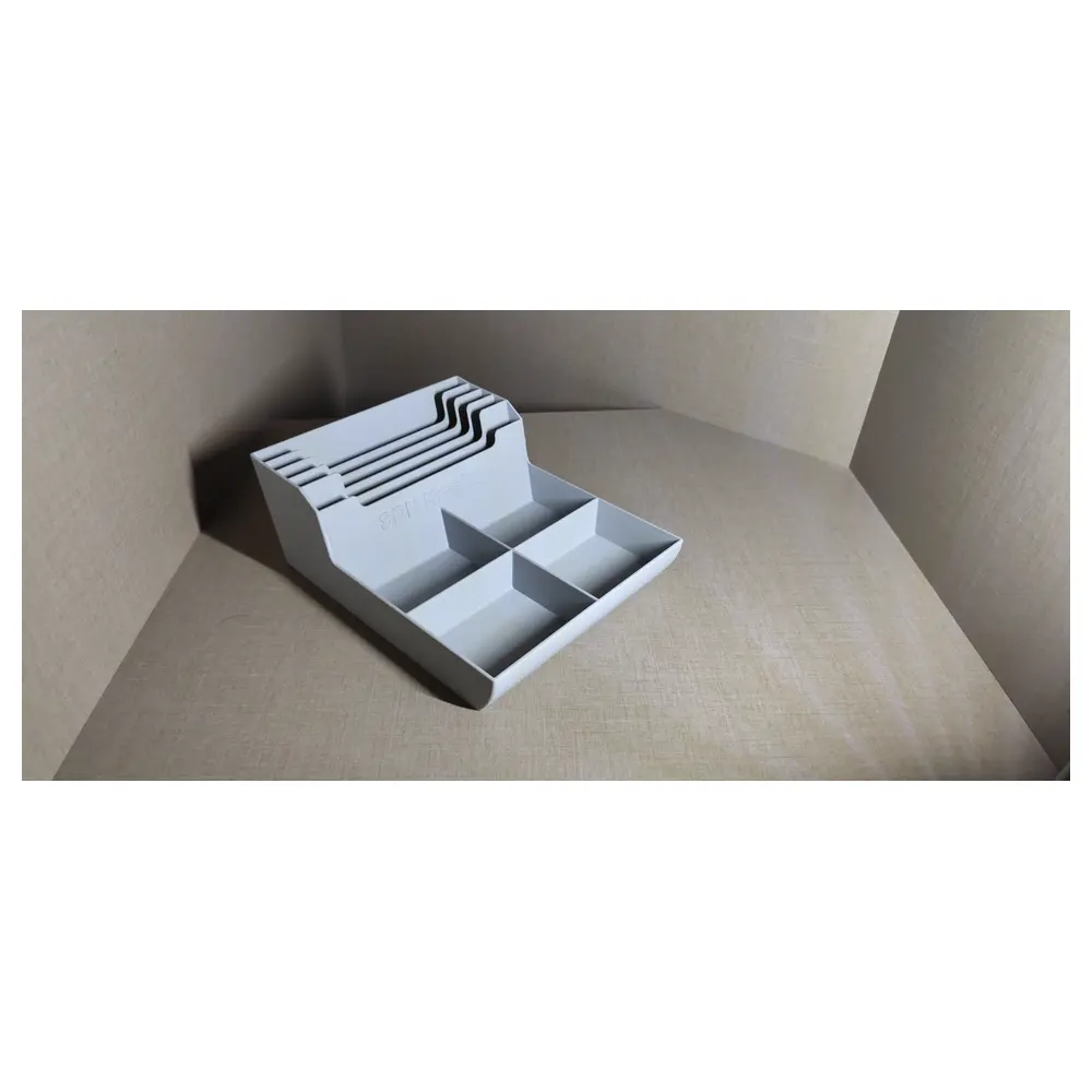 Cash Organizer Box Money Coin Storage Container Multi Card Holder Currency Sorter Bank Card Organizer