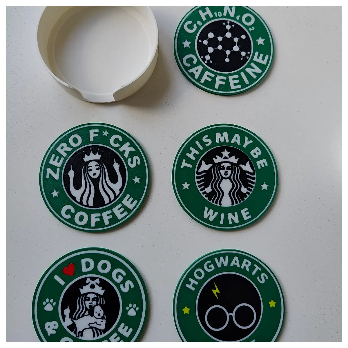 Barks Coffee Mats Coffee Pads Heat Tabletop Protector Kitchenware Home Coffee Cup Mats