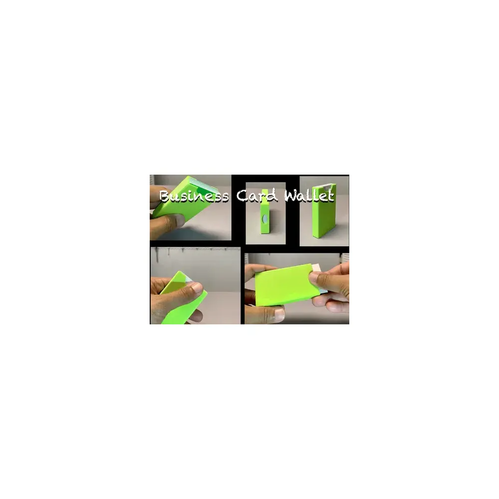 Business Card Wallet Compact Holder Carry Portable Card Case ID Card Convenient Practical