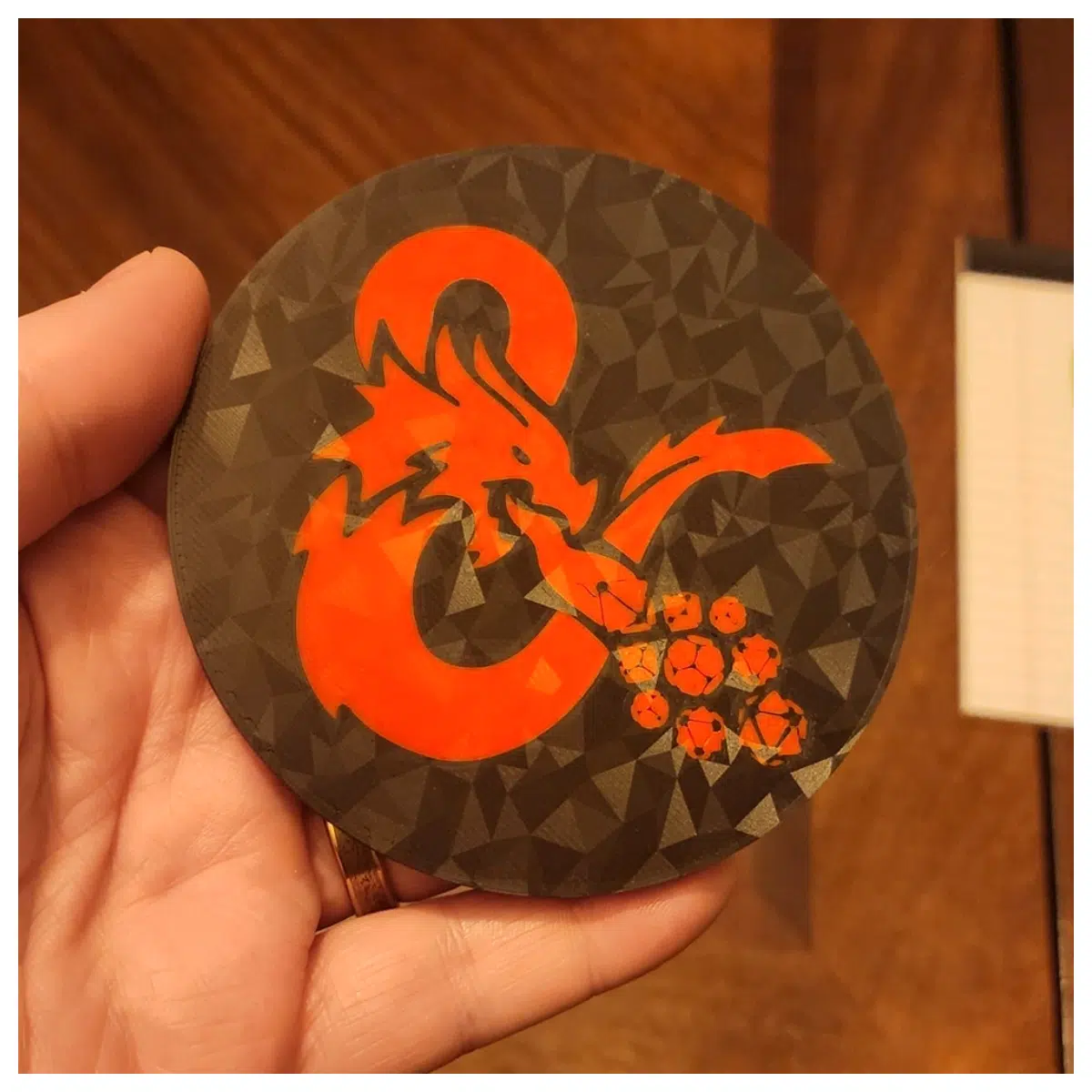 Dungeons Dragons Coasters Table Decor Game Accessories Roleplaying Tabletop RPG Collectibles