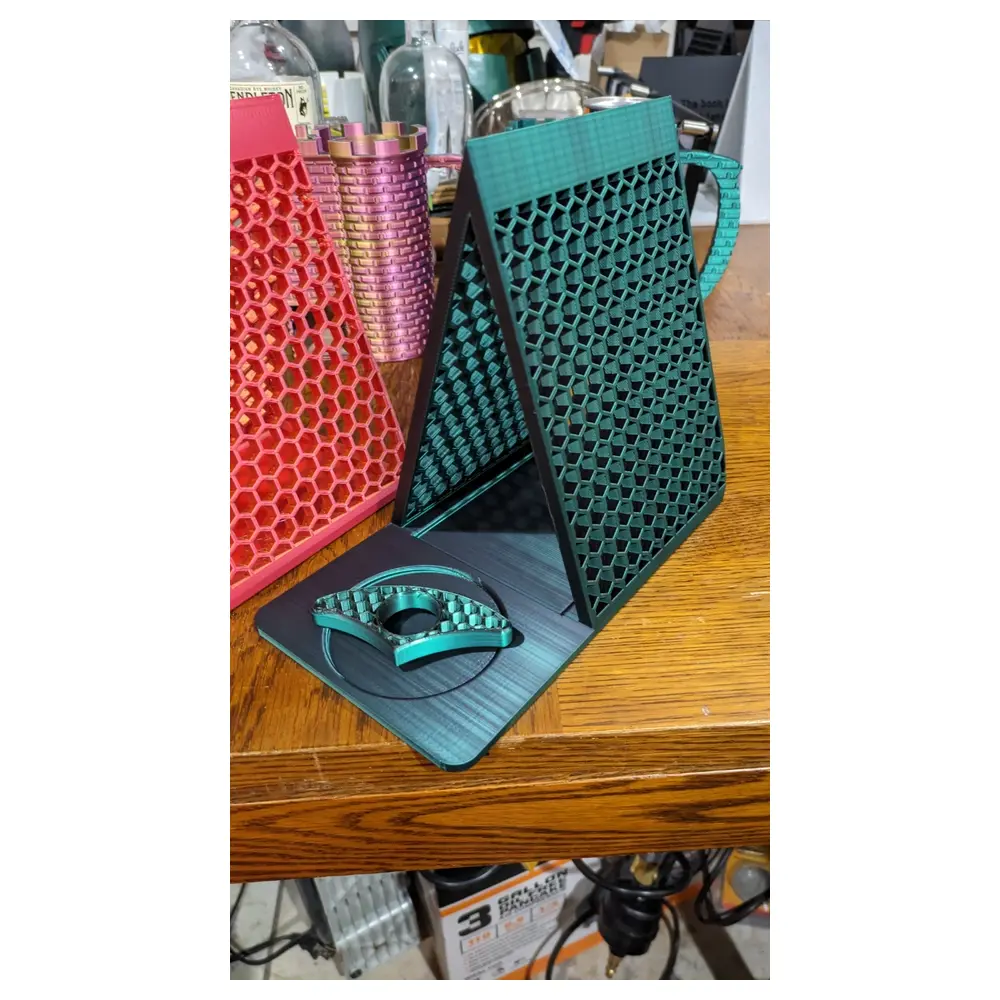 Honeycomb Bookshelf Support Book Page Holder Organize Books Storage Shelves Book Page Fixer E reader Stand