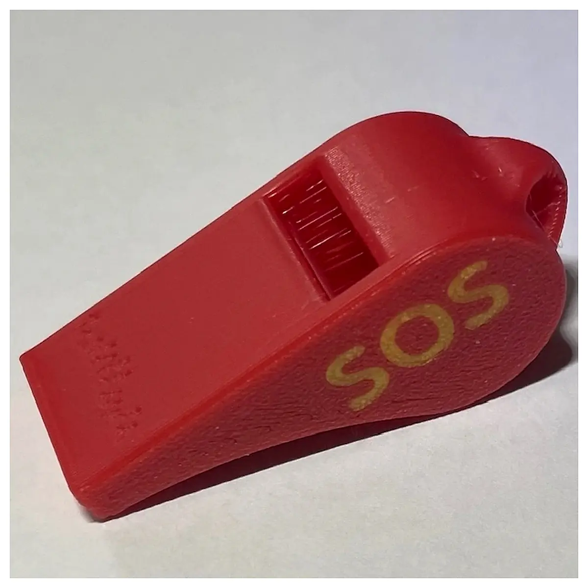 SOS Whistle Keychain Emergency Signal Loud Alert Device Keyring Finder