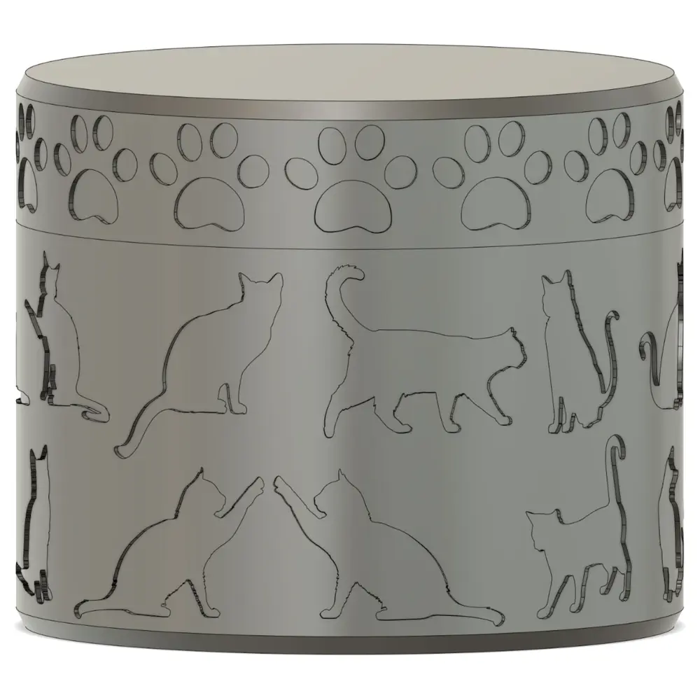 Random Cat Food Boxes with Screw on Lids Pet Food Storage Cans Treat Boxes Pet Toys