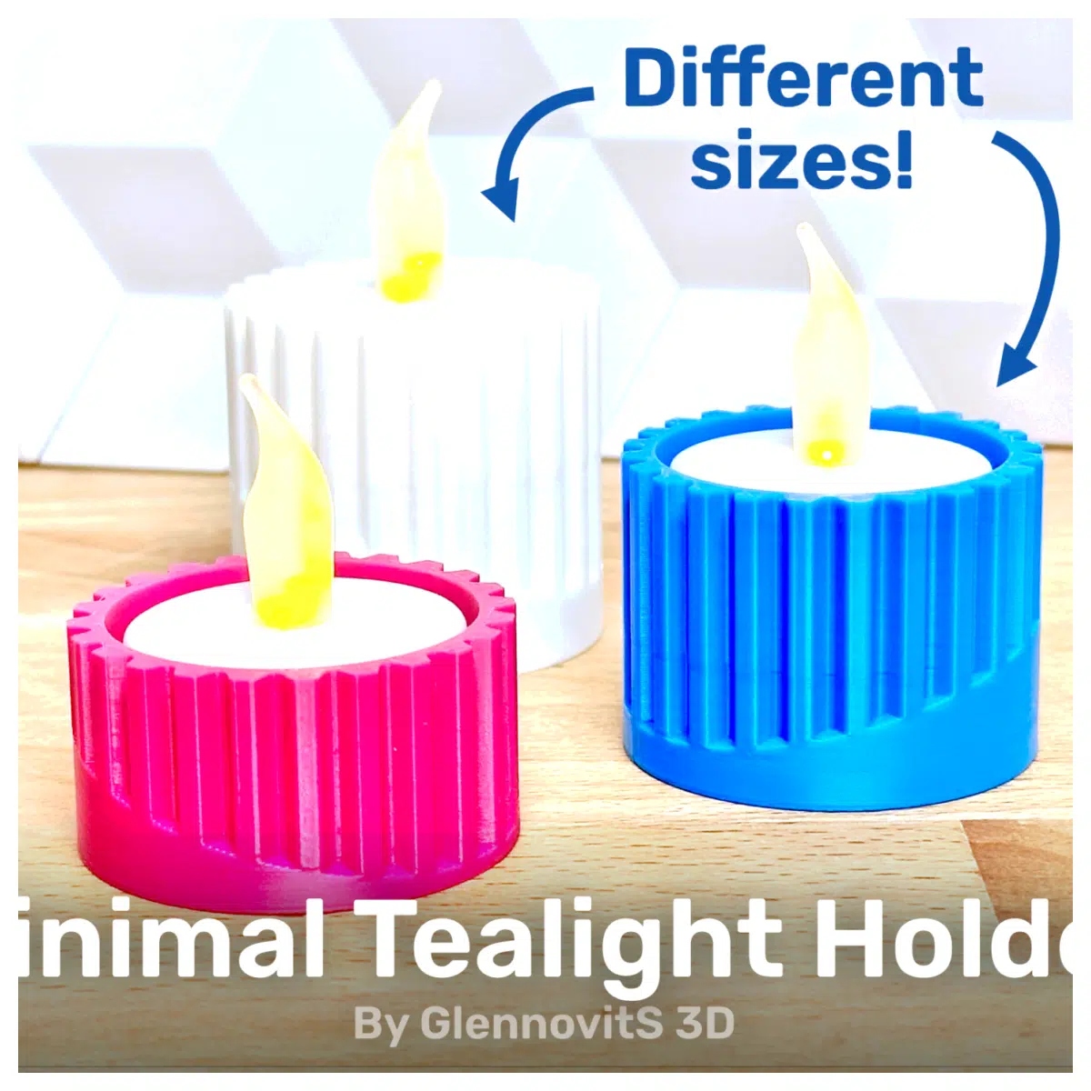 Minimalist Candlestick Modern d Table Decor Living Room Bedroom Candle Holder Stand Candle Accessory Set