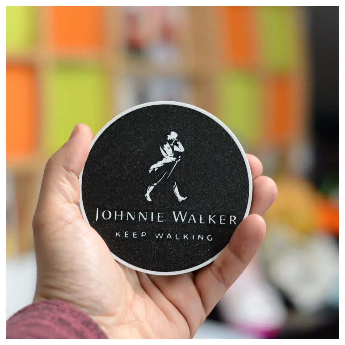 Johnny Wick Coasters Coffee Mat Tea Mat Desk Decoration Creative Home Decor Gift for Coffee Shops Bars
