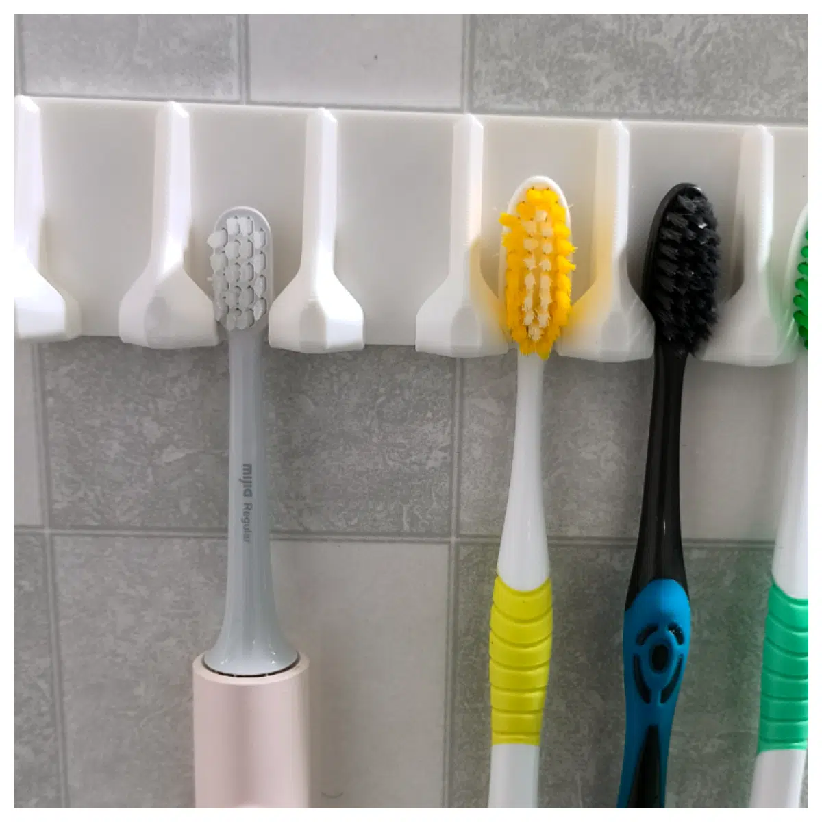 Toothbrush Holder Organizer Stand Storage Brushes Toothbrush Holder Bathroom Shelf Accessories Teeth Cleaning