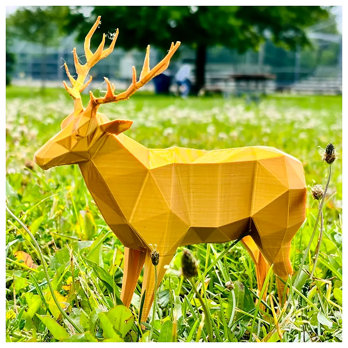 Low Poly Deer Model 3D Printing Toy Animation Character Animation Model Animation Accessories