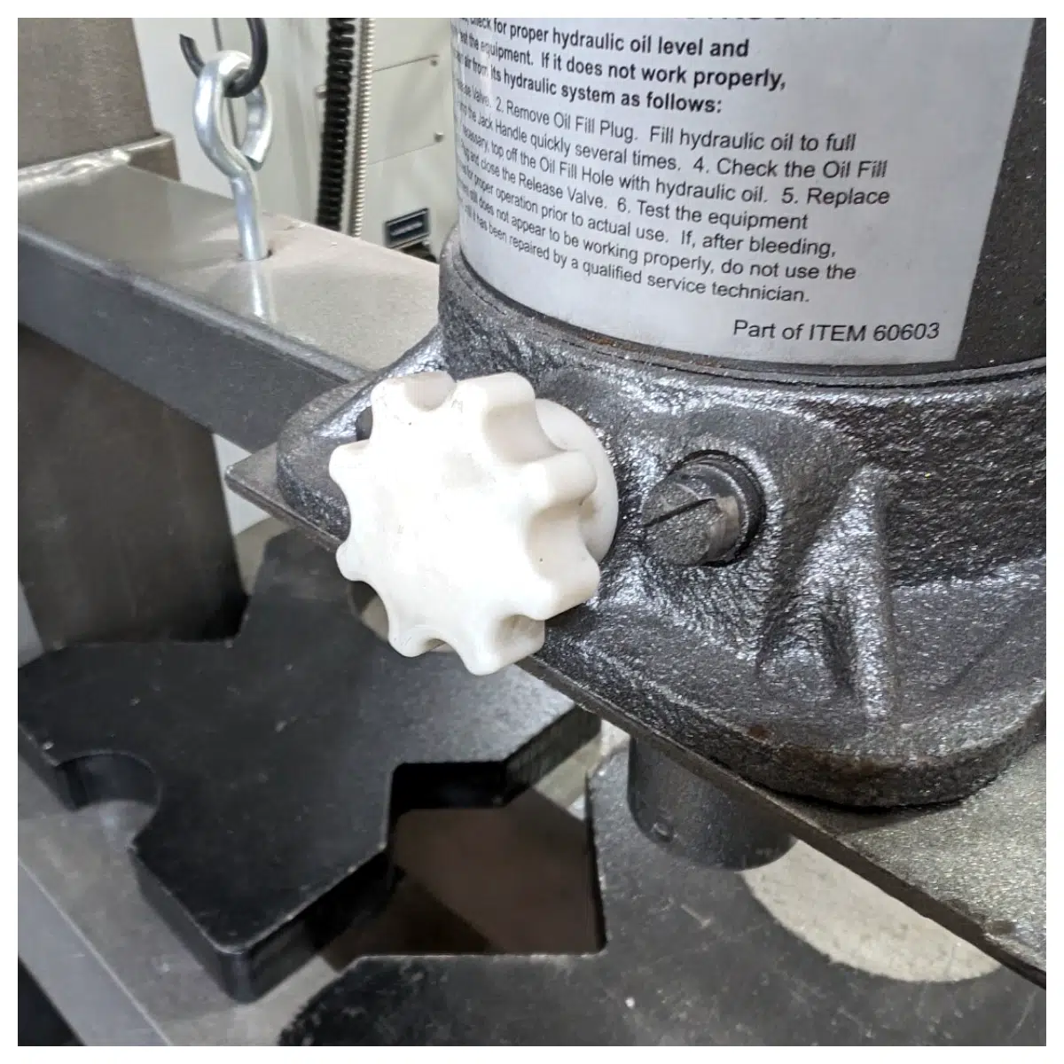 Port Cargo Crane Release Knob Lifting Equipment Parts Bottle Crane Knob Cargo Handling Tools Port Equipment
