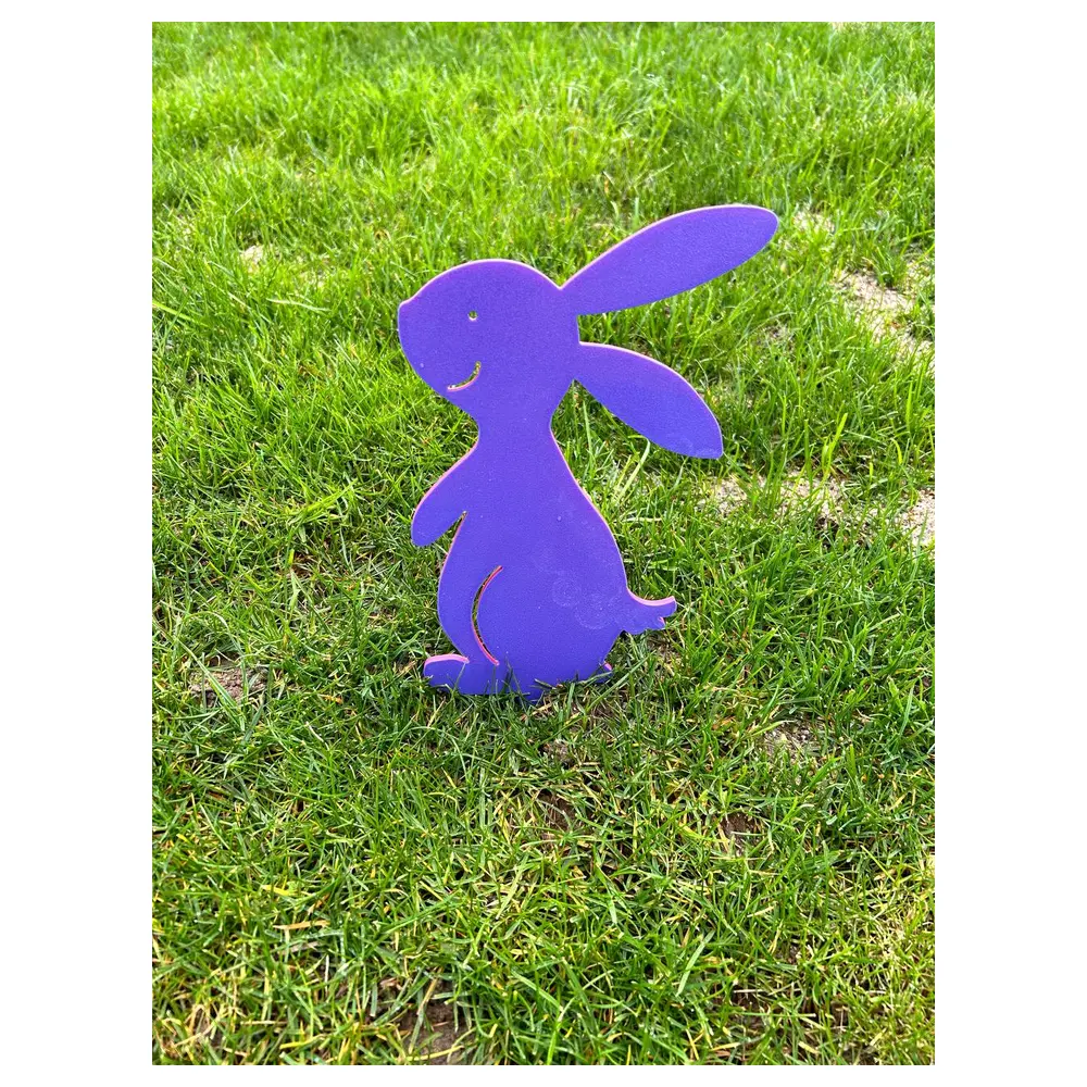 Easter Bunny Garden Flowers Grass Decoration Floral Arrangement Spring Flowers Festive Decor