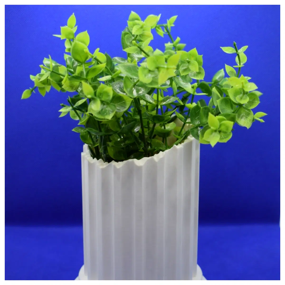 Column Planter Water Tray Hidden Drip Tray Watering Indoor Garden Succulents Flower Pots Decorative
