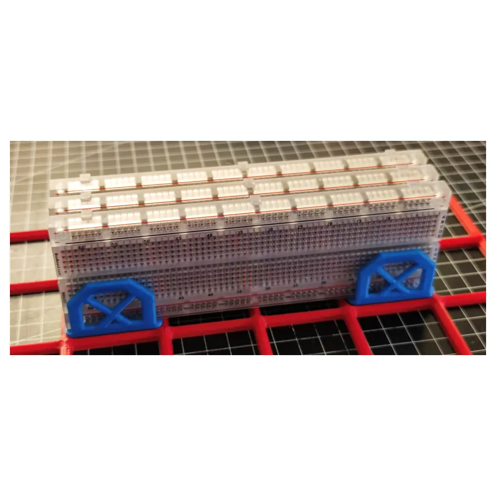 Gridfinity Breadboard Stand Desktop Organizer Storage Shelf DIY Parts Repair