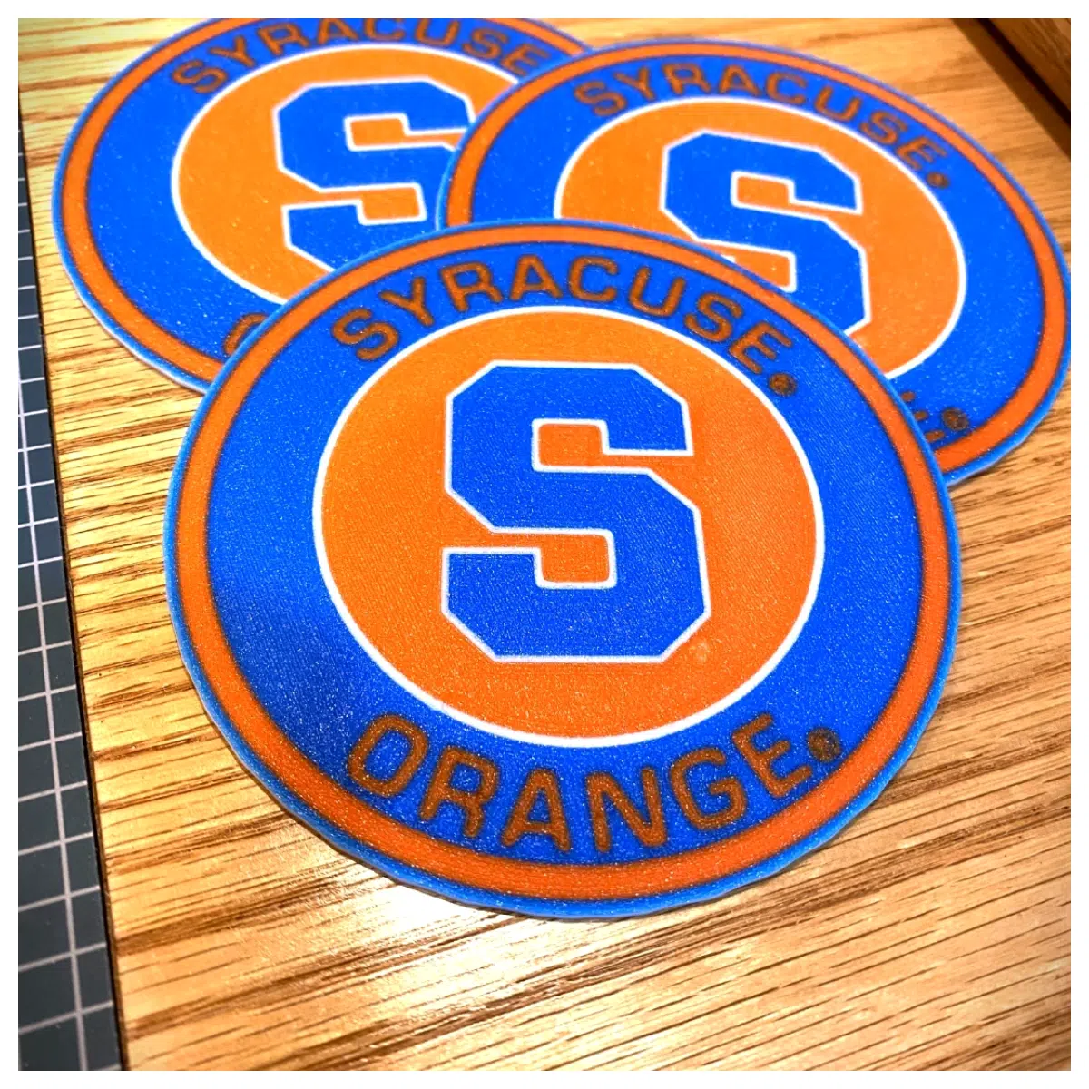 Xuecheng University SU Four Piece Set Coasters Desk Protector Coffee Mat Tea Pad Cushion Kitchenware Table Decoration