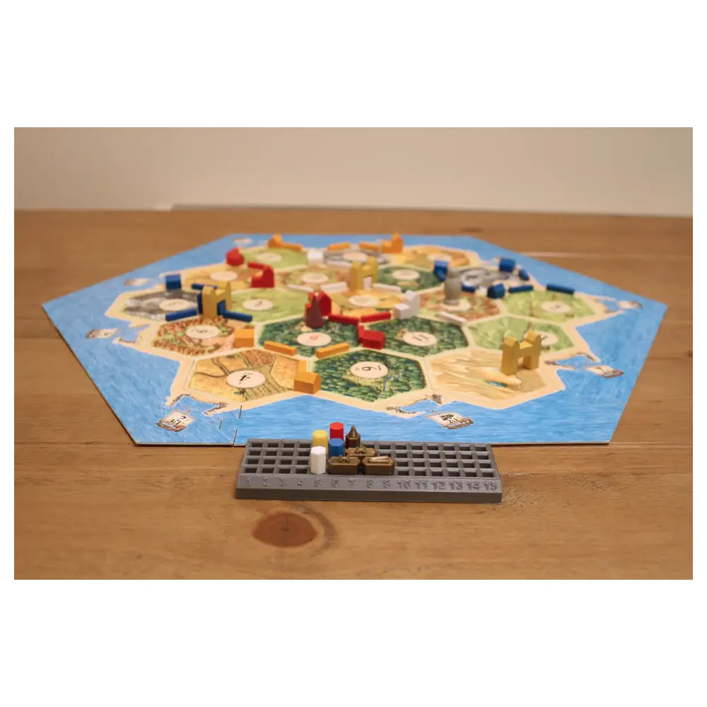Catan Scoring Tracker 4 Player Version Game Accessories Strategy Game Player Interaction Track Score Game Timer