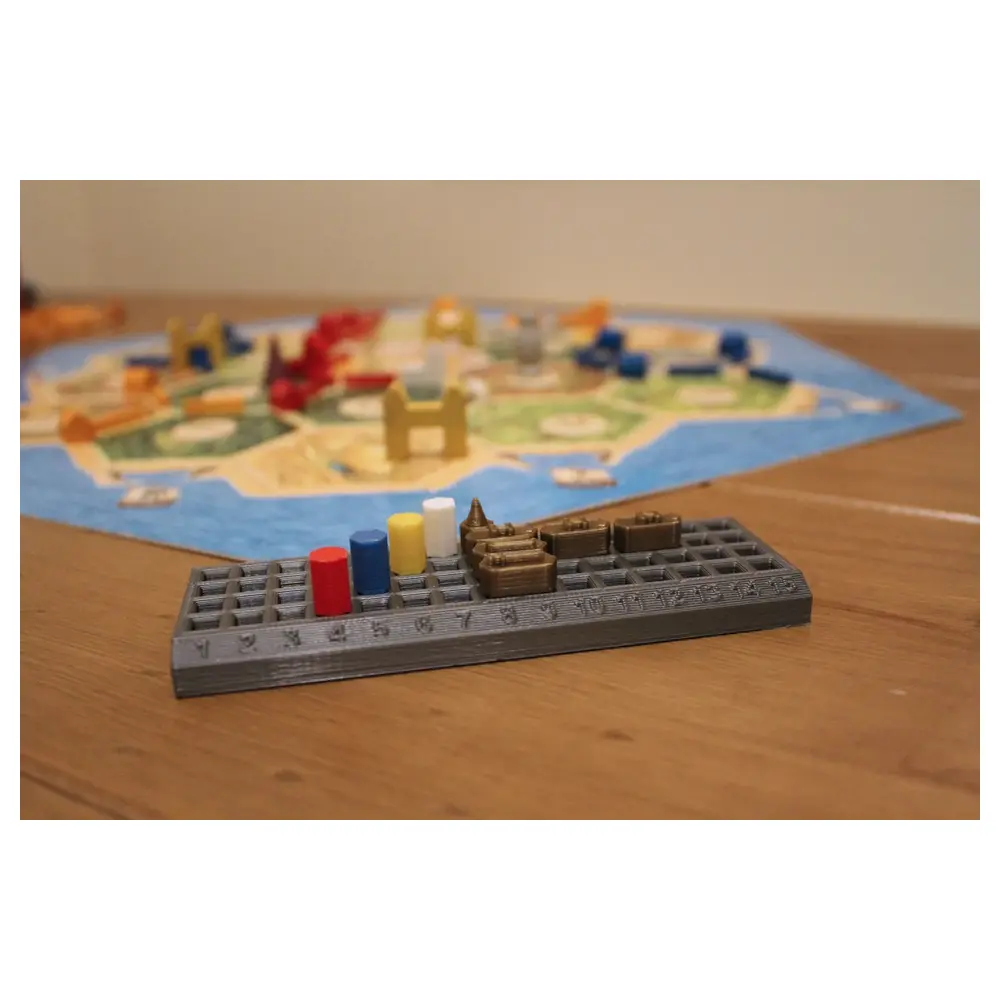Catan Scoring Tracker 4 Player Version Game Accessories Strategy Game Player Interaction Track Score Game Timer